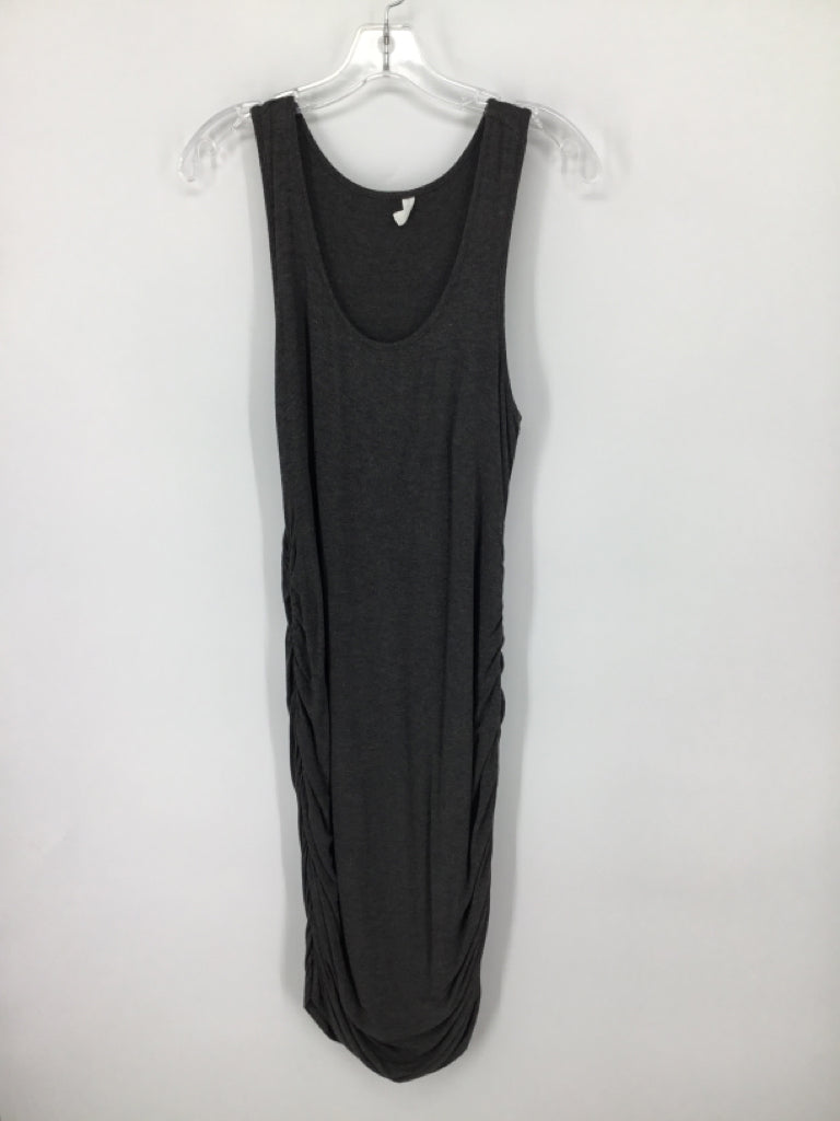 Pink Blush Size L Cotton Blend Dress - Maternity