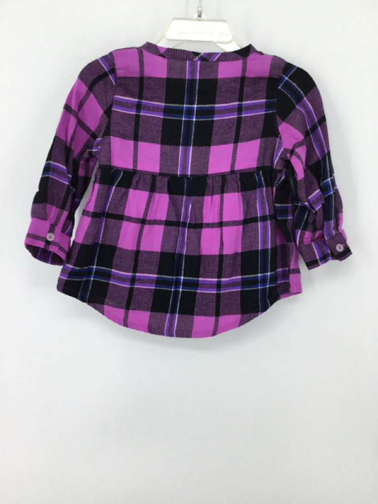 jumping beans Child Size 12 Months Purple Shirt - girls