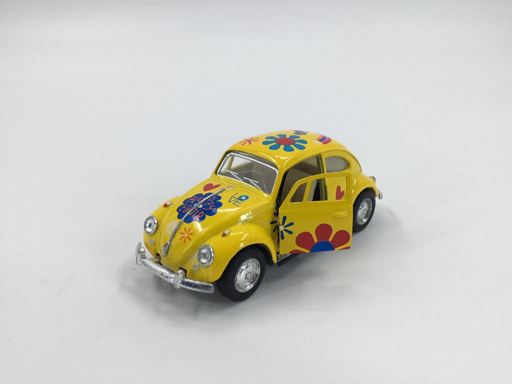 Kinsmart Die-cast 1967 Yellow VW Beetle