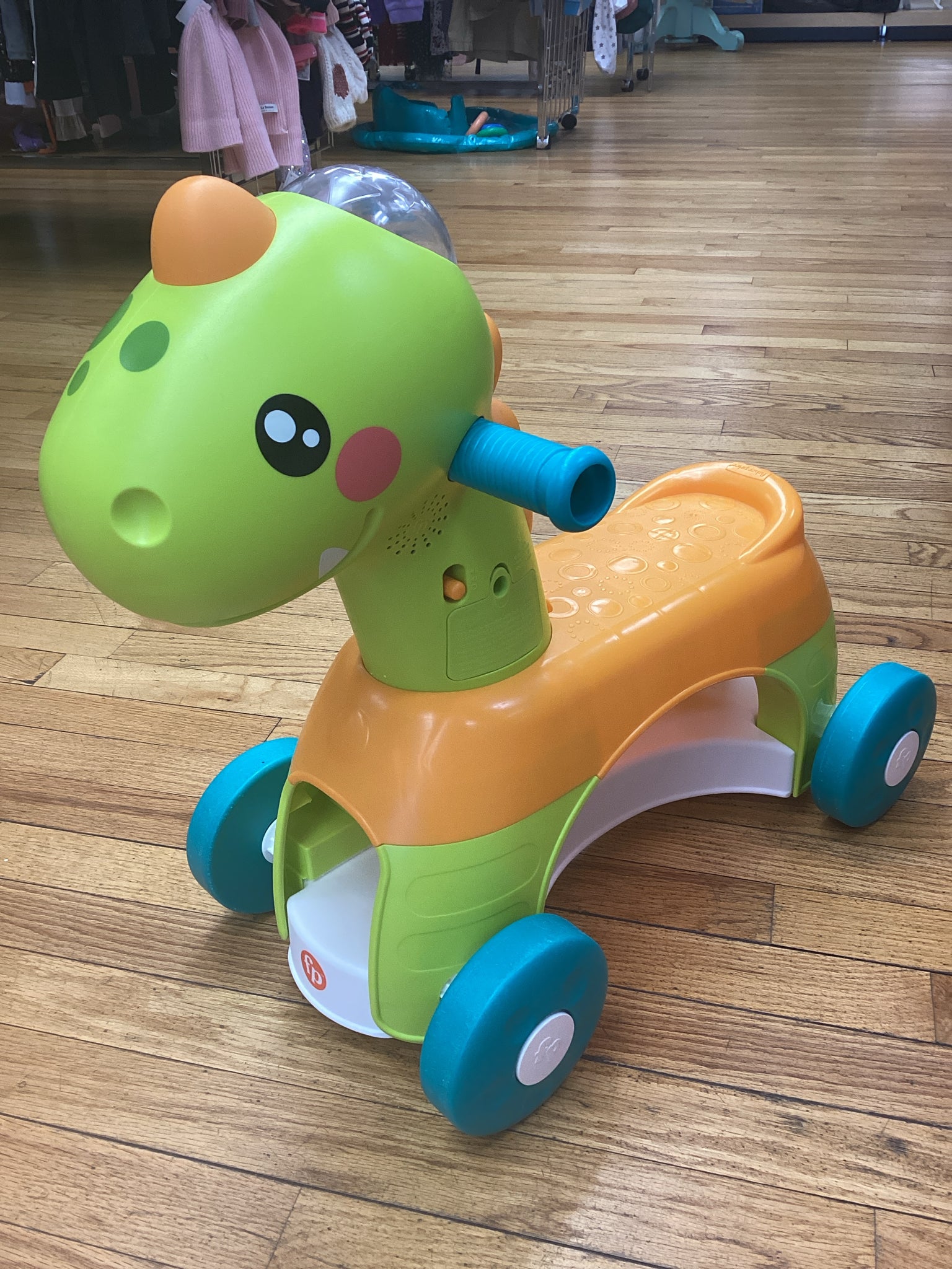 Fisher-Price Paradise Pals Roll & Roar Dino