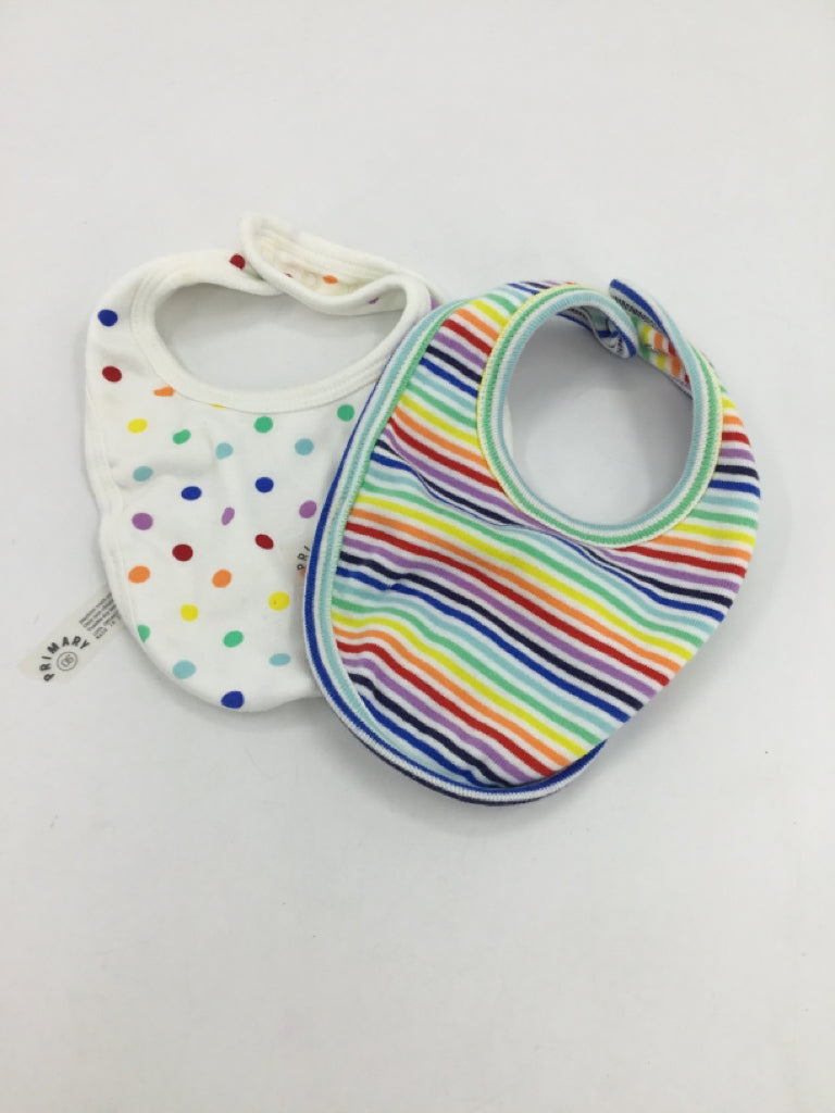 primary Child Size One Size Multi-Color Bib Set of 2