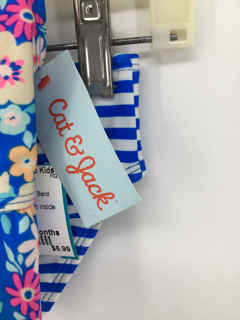 Cat & Jack Child Size 12 Months Blue Swimwear - girls