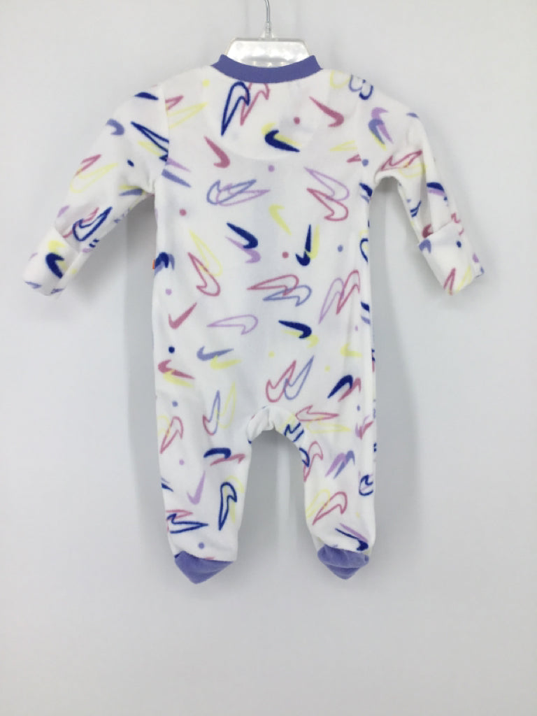 Nike Child Size 3 Months Purple Sleepers