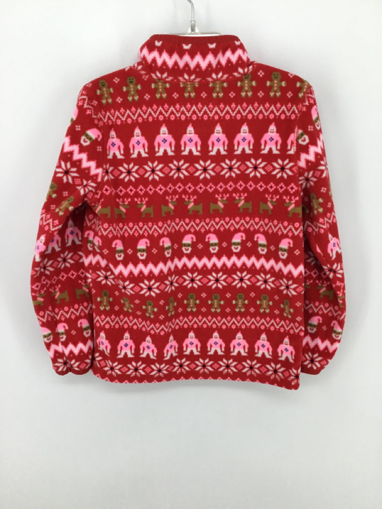 OshKosh B'gosh Child Size 5 Red Christmas Shirt