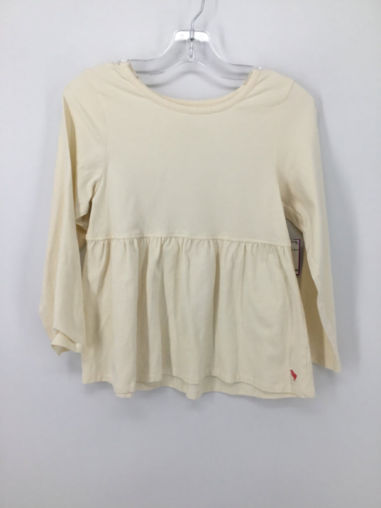 Pink Chicken Child Size 10 Cream Shirt - girls