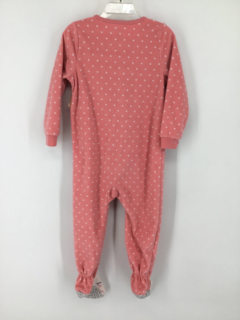 Carter's Child Size 3 Pink Sleepers