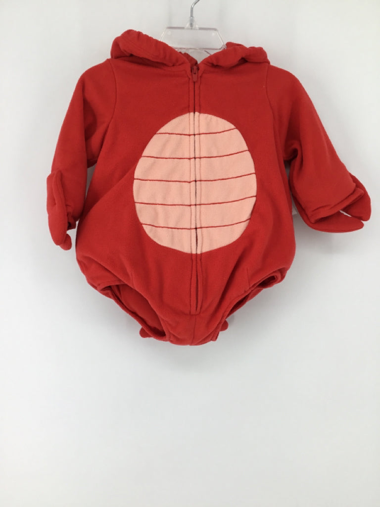 Carter's Child Size 3-6 Months Red Lobster Halloween Costume