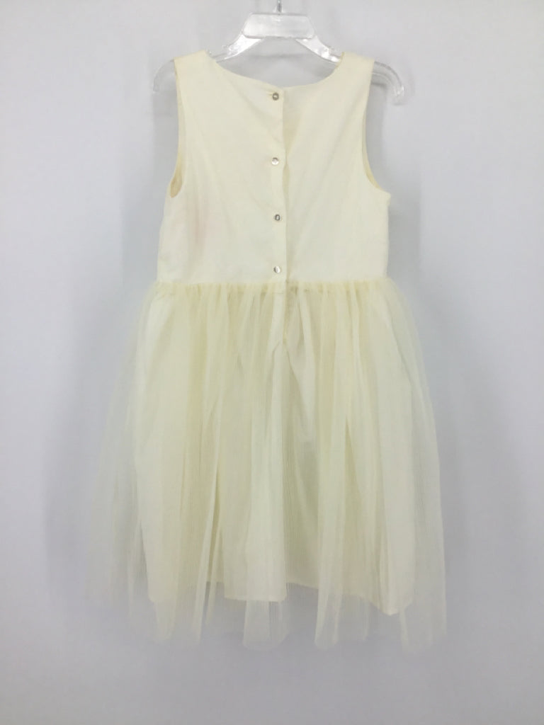 H & M Child Size 6 Cream Dress - girls