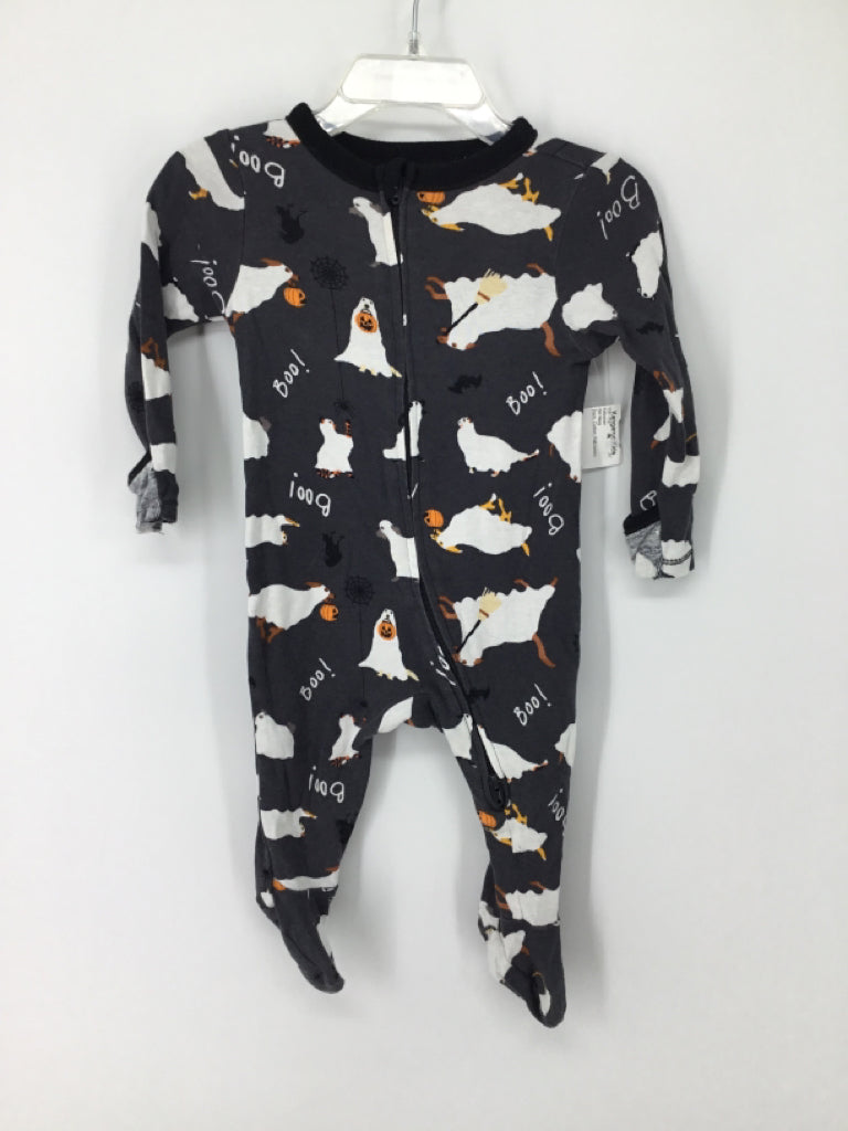 Old Navy Child Size 3-6 Months Black Halloween Sleeper