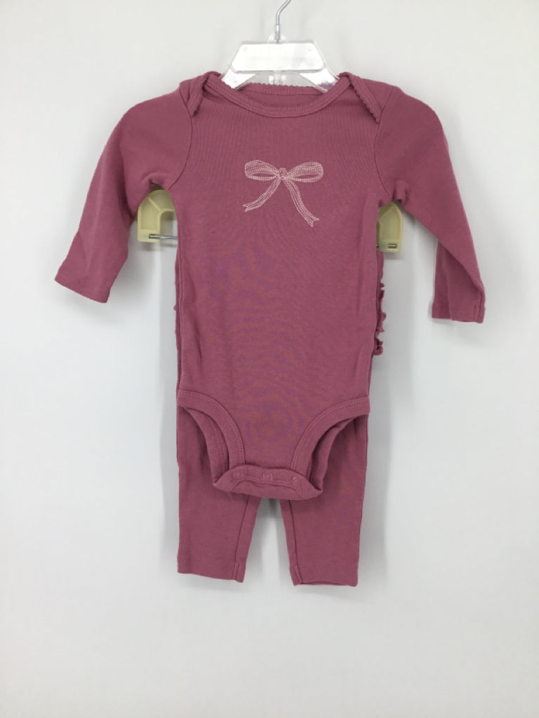 Just One You Made by Carters Child Size 6 Months Pink Outfit - girls