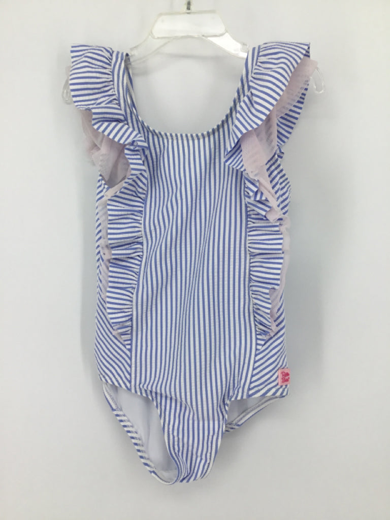 Ruffle Butts Child Size 6 Blue Swimwear - girls