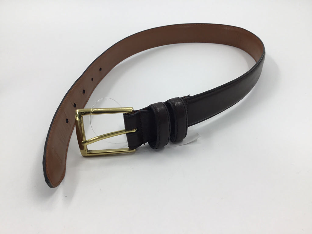 Davis Bros Brown Leather Belt