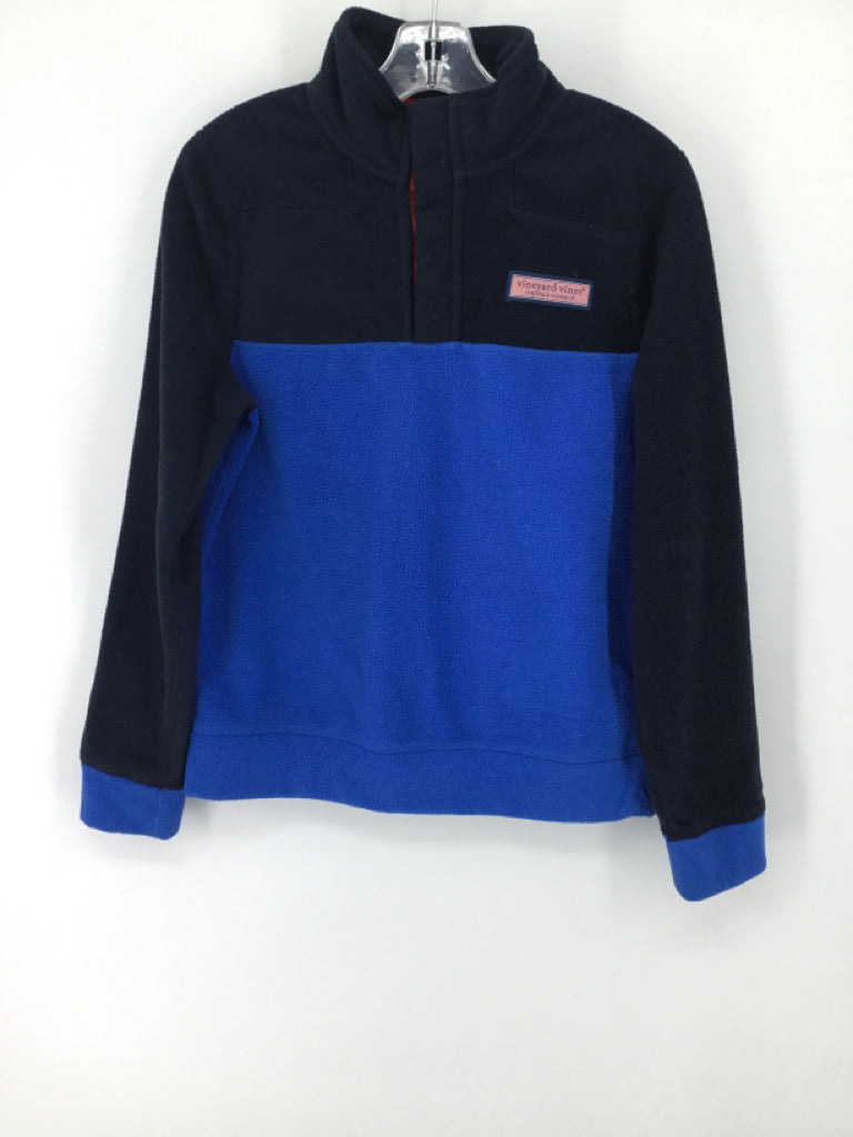 vineyard vines Child Size 8 Blue Solid Sweatshirt - boys