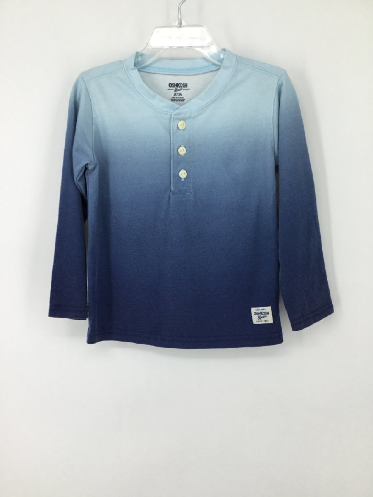 OshKosh B'gosh Child Size 3 Black Solid Shirt - boys