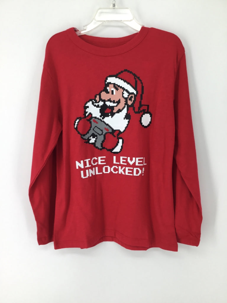 Childrens Place Child Size 5 Red Christmas T-Shirt