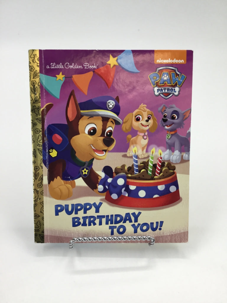 Golden Books Puppy Birthday To You! Hardcover Book