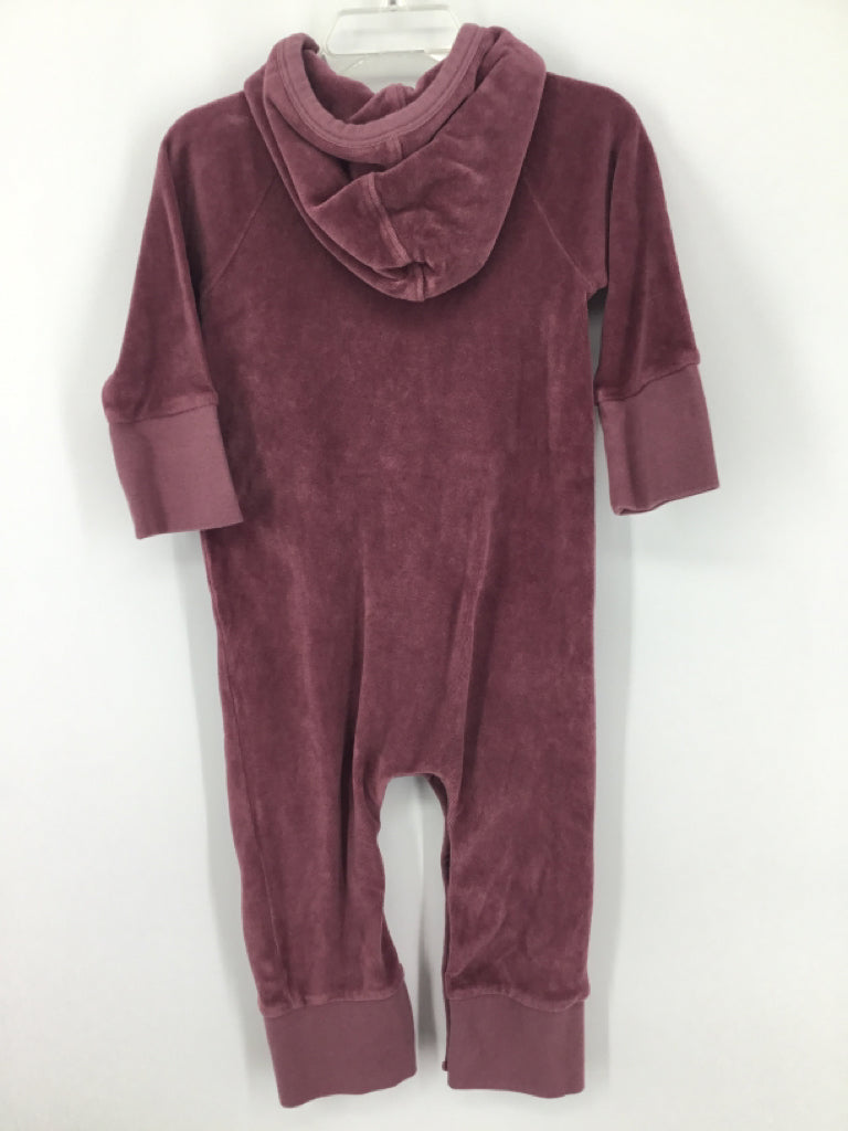 Kate Quinn Organics Child Size 18-24 Months Purple Outfit - girls