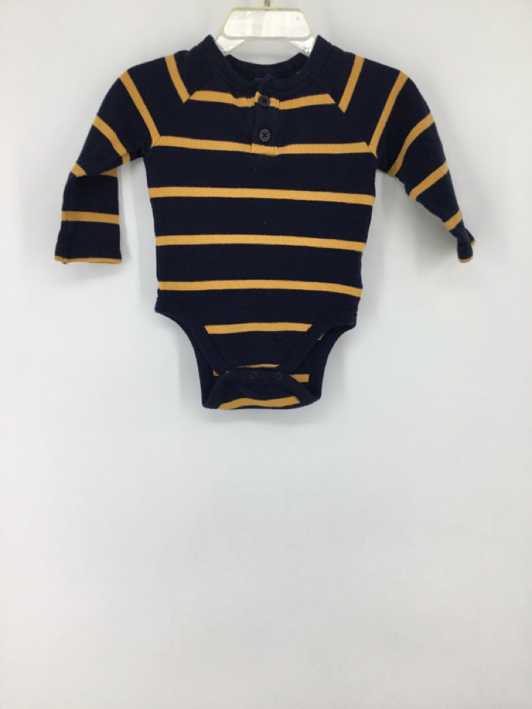 Old Navy Child Size 6-12 Months Navy Onesie