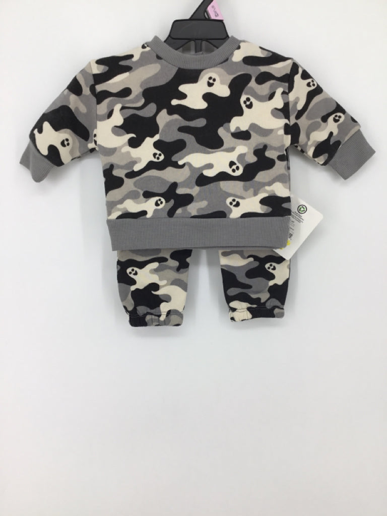 Celebrate! Child Size 0-3 Months Gray Halloween Outfit