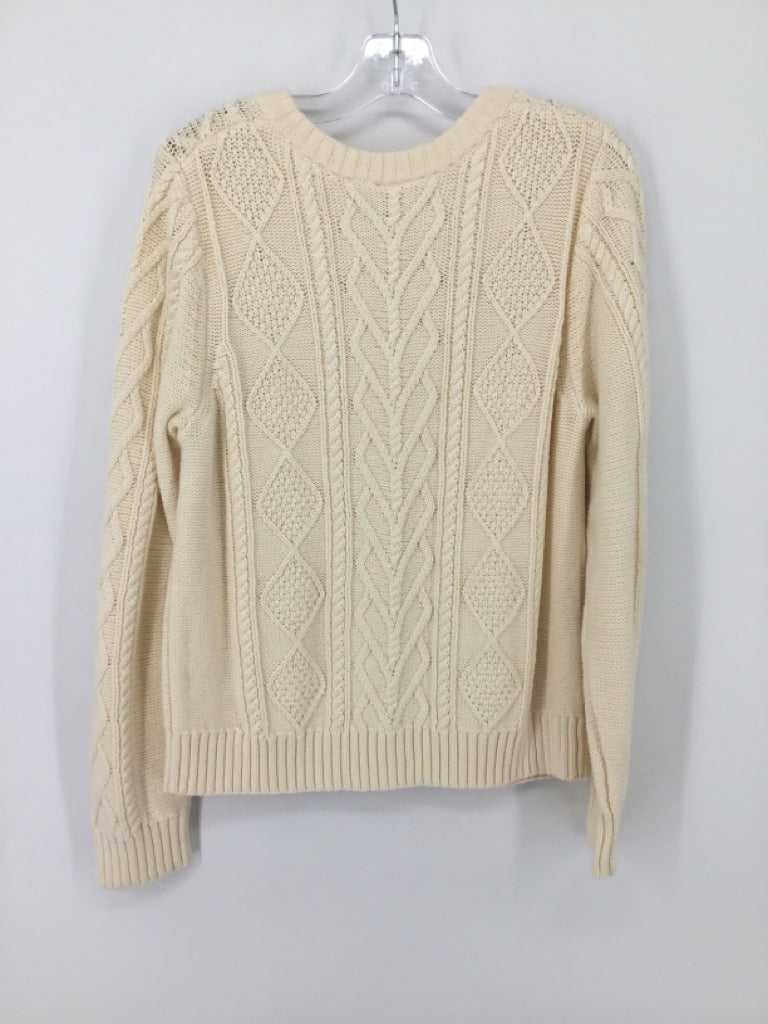 Hanna Andersson Child Size 10 Cream Sweater - girls