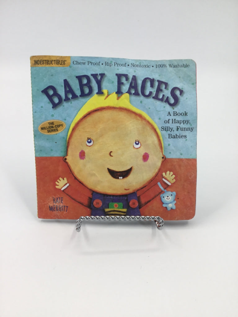 Indestructibles Baby Faces Soft Book