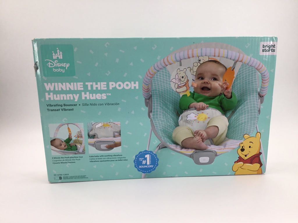 Bright Starts Disney Winnie the Pooh Hunny Hues Vibrating Bouncer