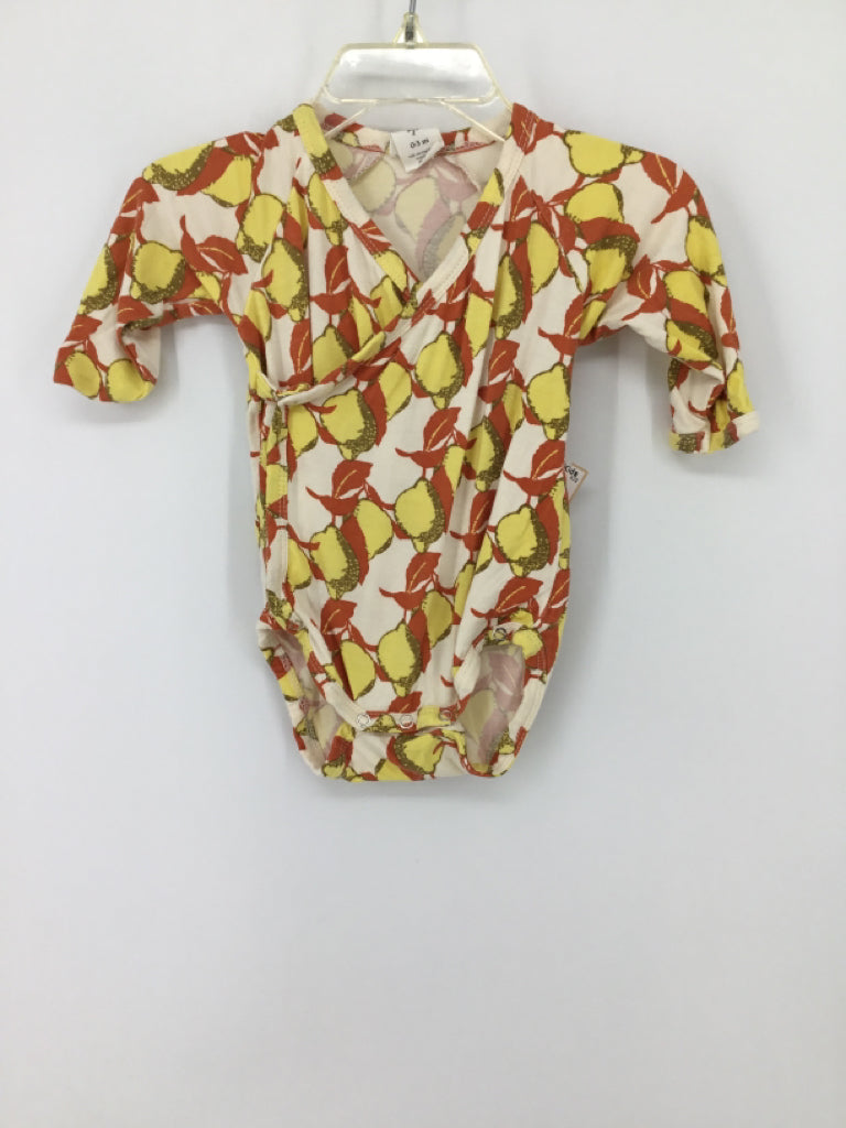 Kate Quinn Organics Child Size 3-6 Months Multi-Color Onesie