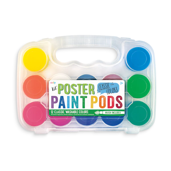 Ooly - Lil' Paint Pods Poster Paints (Classic Colors)