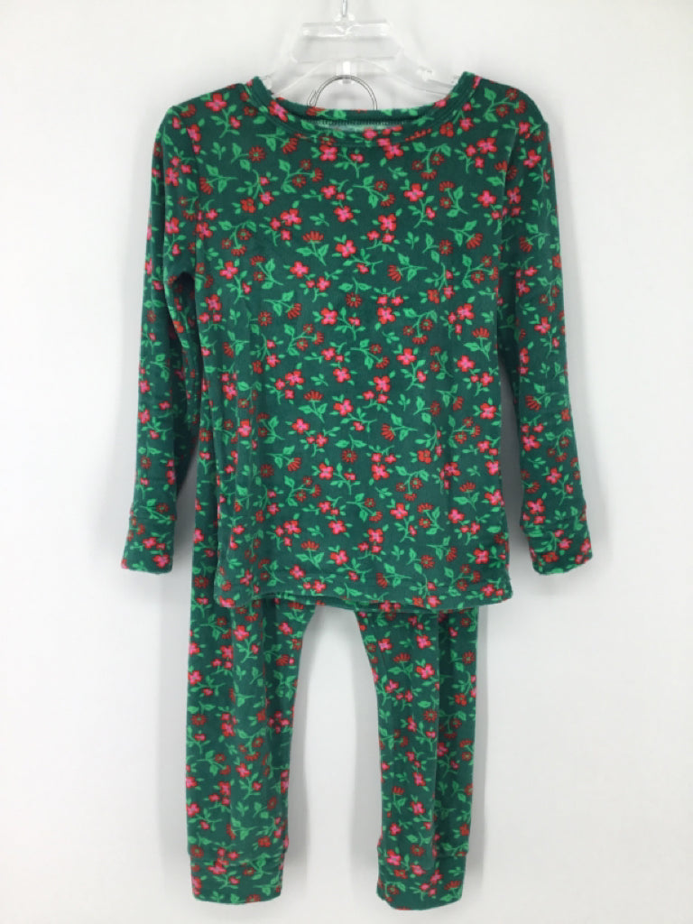 Cat & Jack Child Size 4 Green Pajamas - girls