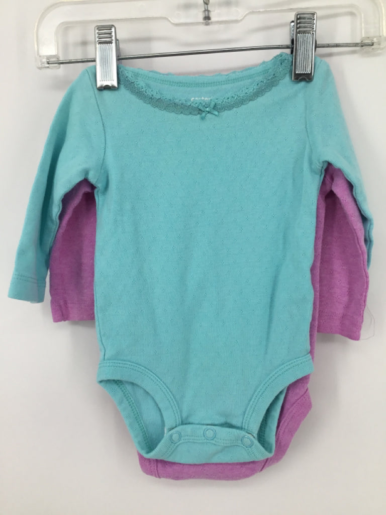 Carter's Child Size 3 Months Purple Onesie