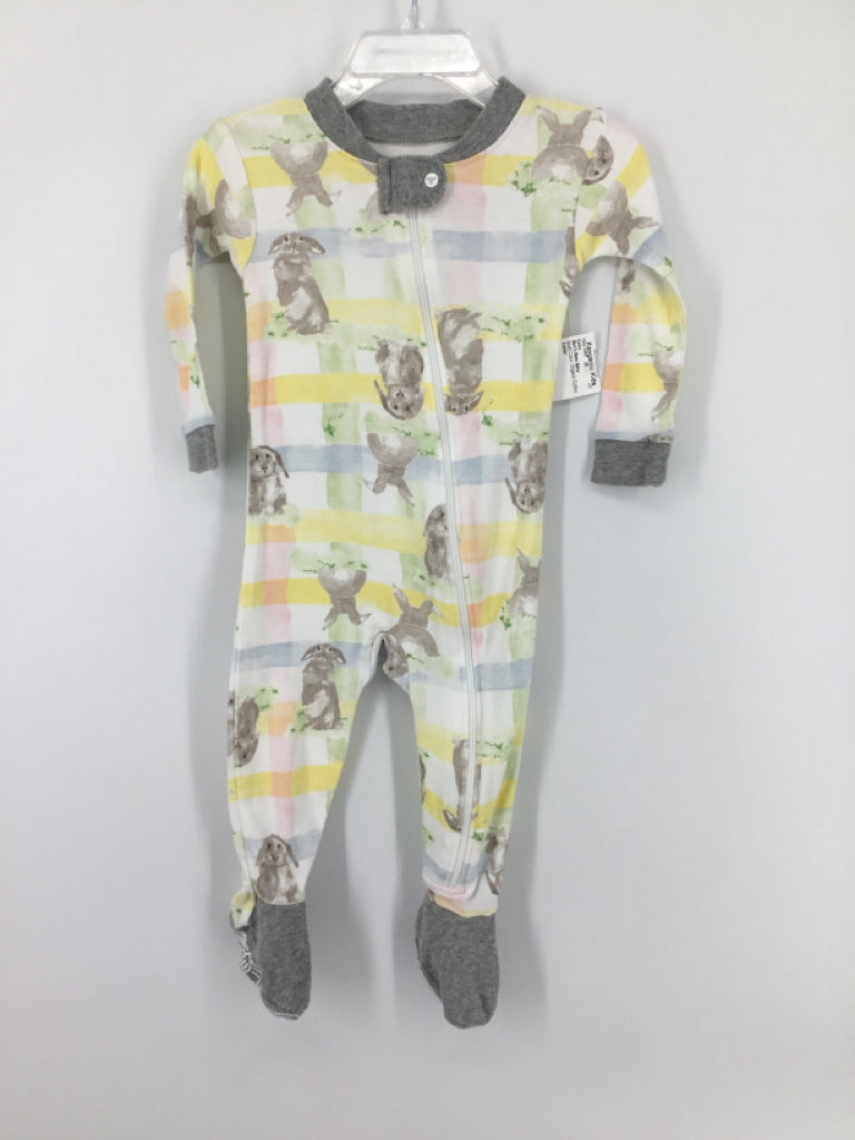 Burt's Bees Baby Child Size 6-9 Months Multi-Color Easter Sleeper