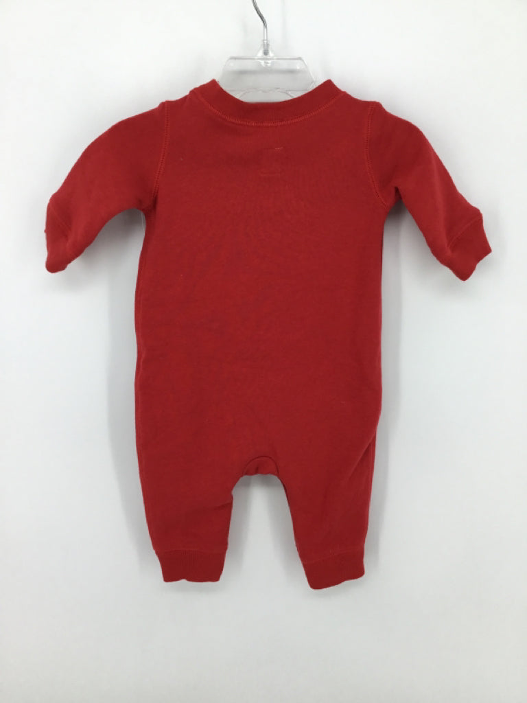 Baby Gap Child Size 0-3 Months Red Christmas Outfit
