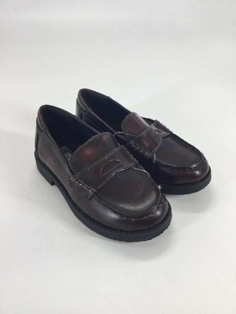Kenneth Cole Child Size 9.5 Toddler Brown Dress Shoes