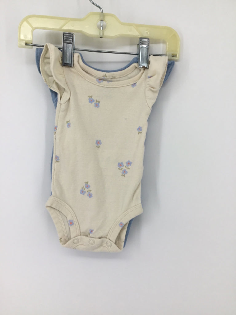 Carter's Child Size Newborn Blue Onesie