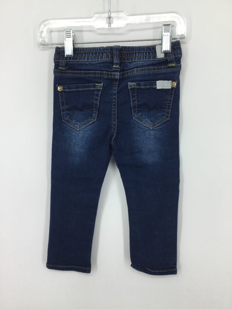 7 for all Mankind Child Size 24 Months Blue Jeans - girls
