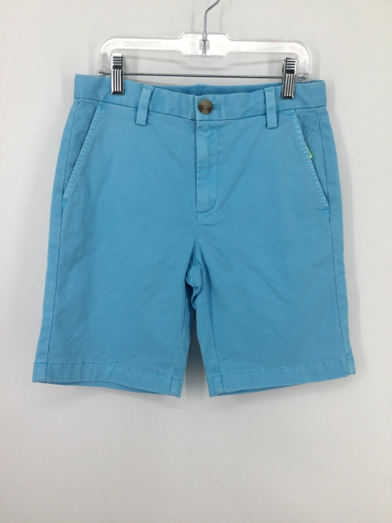 vineyard vines Child Size 10 Blue Solid Shorts - boys