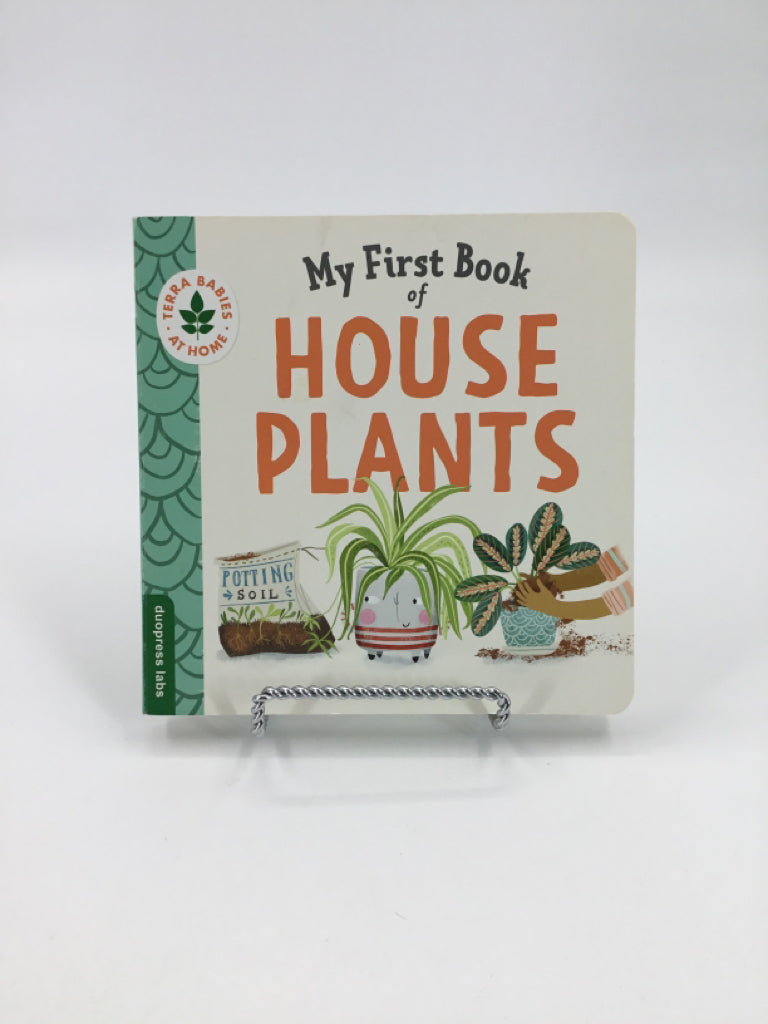 My First Book of House Plants  boardbook Book