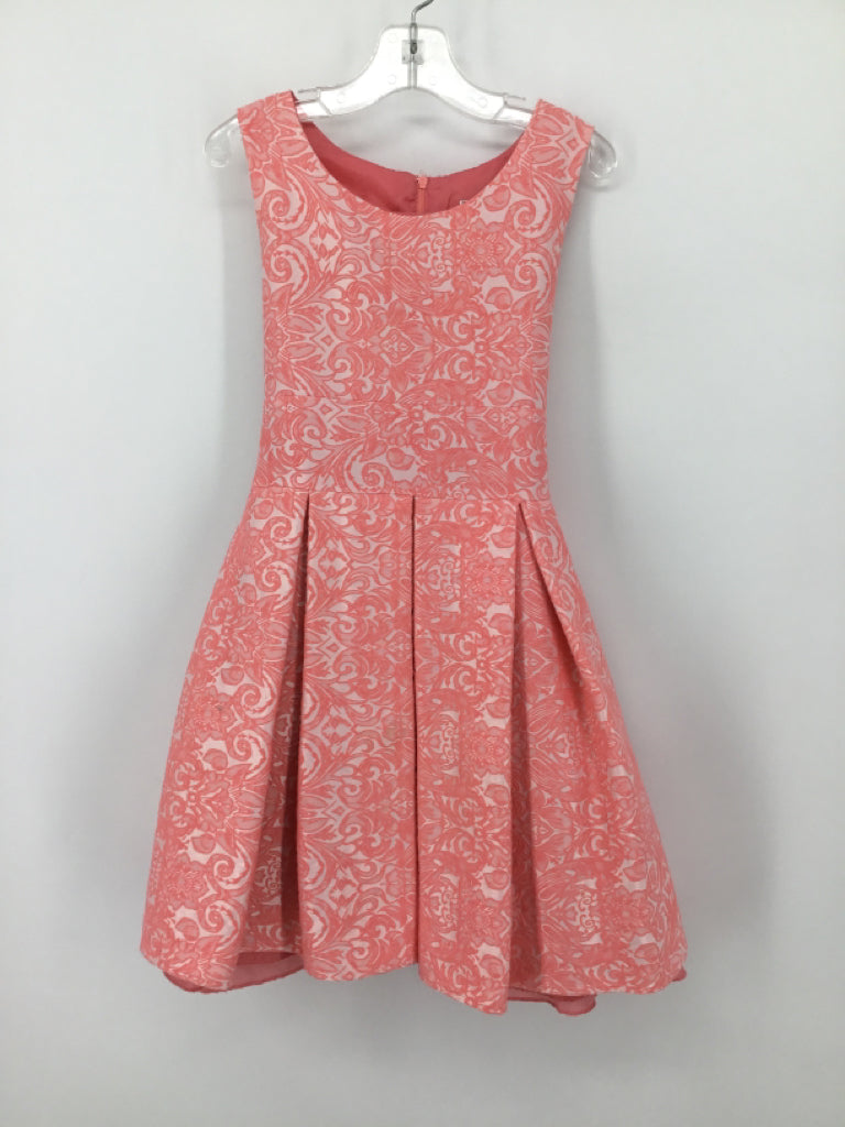 Dorissa Child Size 7 Pink Dress - girls