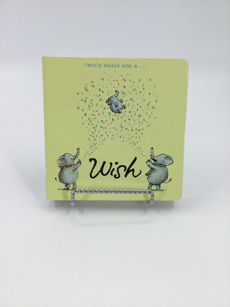 family begins with a Wish Board Book