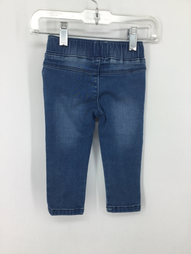 Noppies Child Size 6-9 Months Blue Jeans - girls