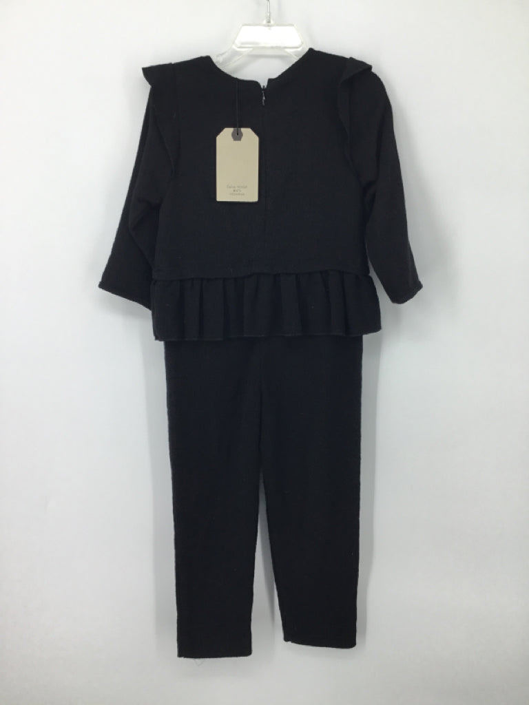 Zara Child Size 5 Black Outfit - girls