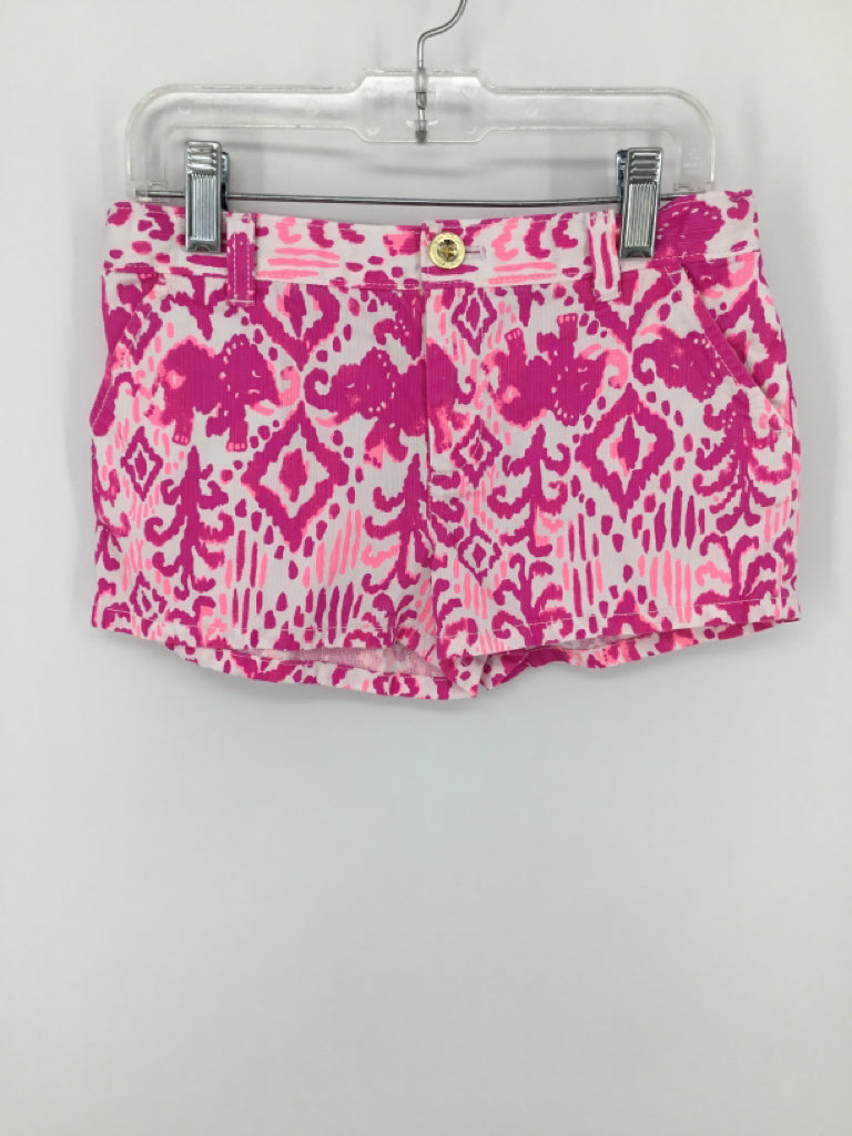 Lilly Pulitzer Child Size 10 Pink Shorts - girls