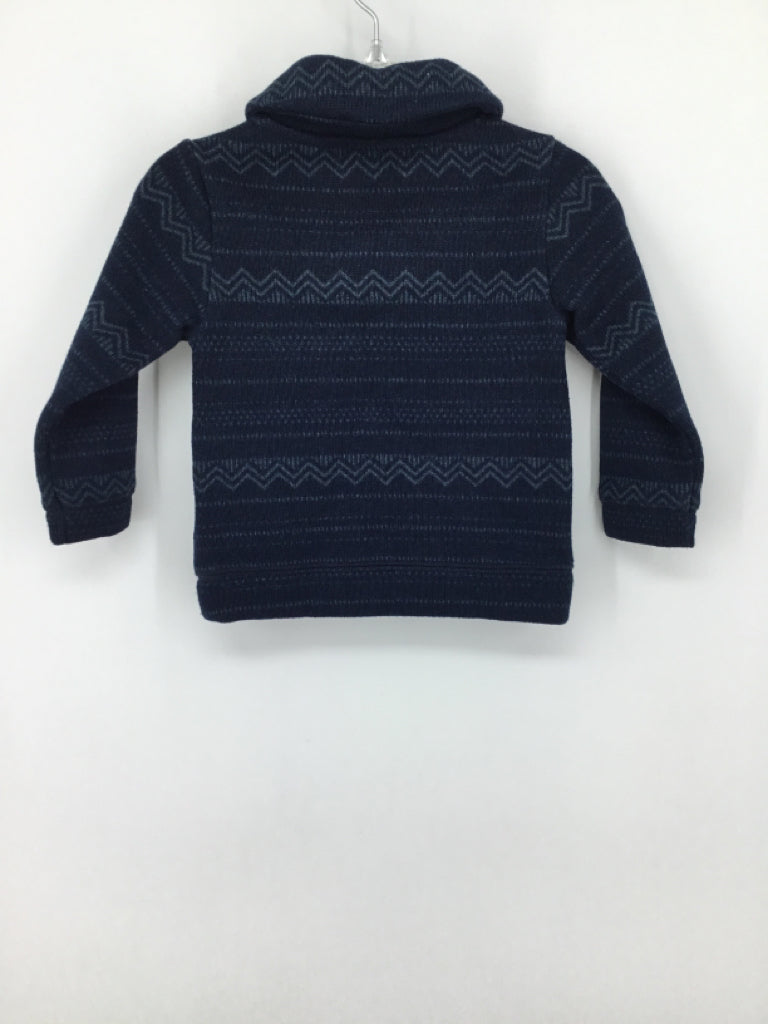 Old Navy Child Size 12-18 Months Navy Print Shirt - boys