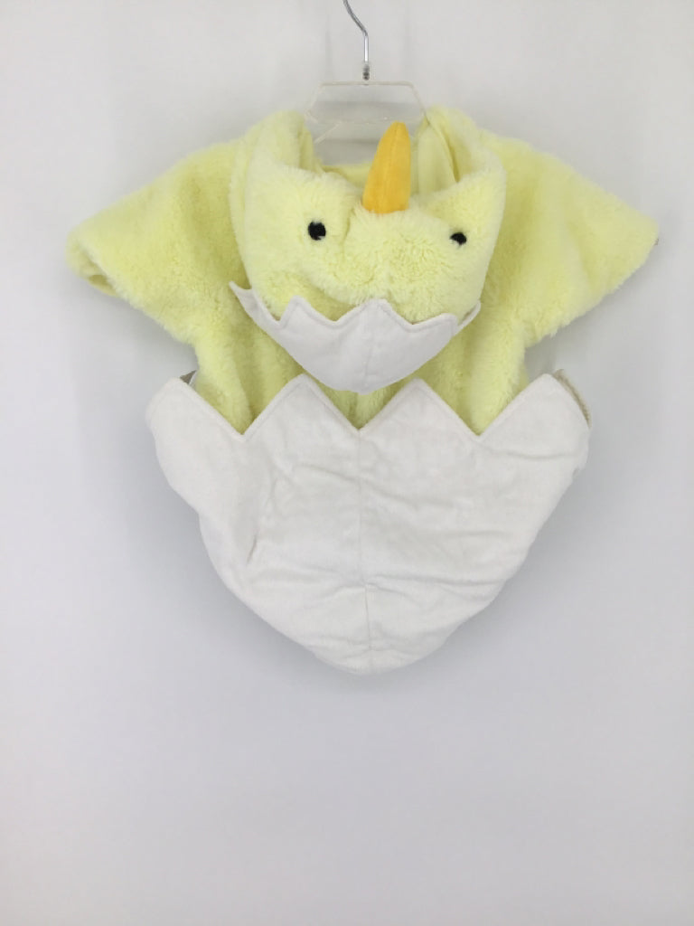 Pottery Barn Kids Child Size 6-12 Months Yellow Hatching Chick Halloween Costume