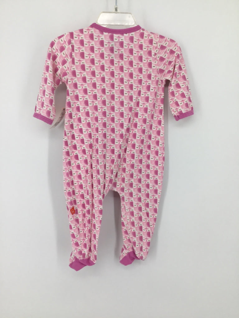 Magnetic Me Child Size 0-6 Months Pink Sleepers