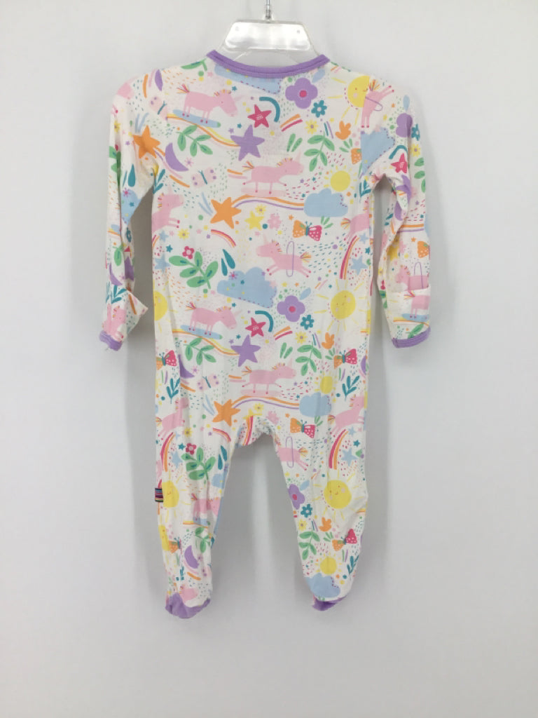 Magnetic Me Child Size 3-6 Months Multi-Color Sleepers