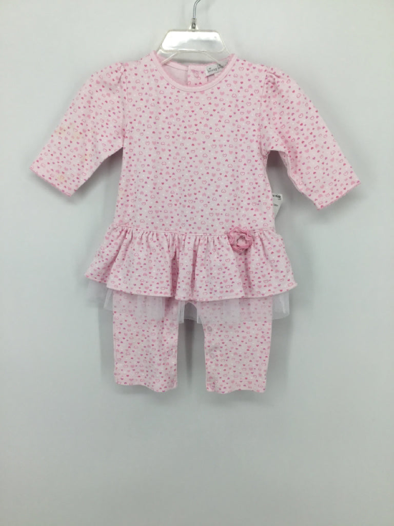Kissy Kissy Child Size 3-6 Months Powder Blue Valentine's Day Outfit
