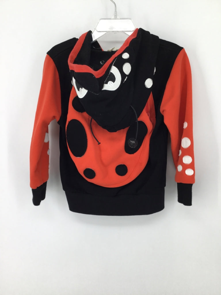 Doodle Pants Child Size 2 Black Hoodie - girls