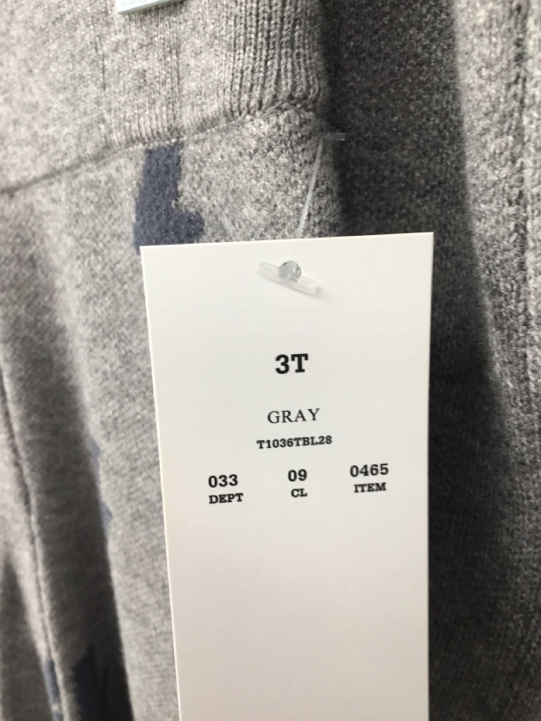 Grayson Mini Child Size 3 Gray Print Outfit - boys