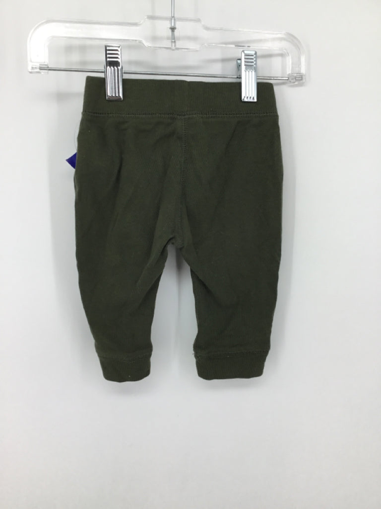 Old Navy Child Size 3-6 Months Green Solid Pants - boys